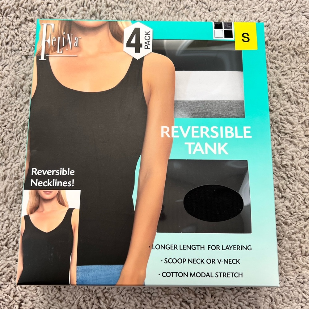 Womens Tank Top Pack of 4